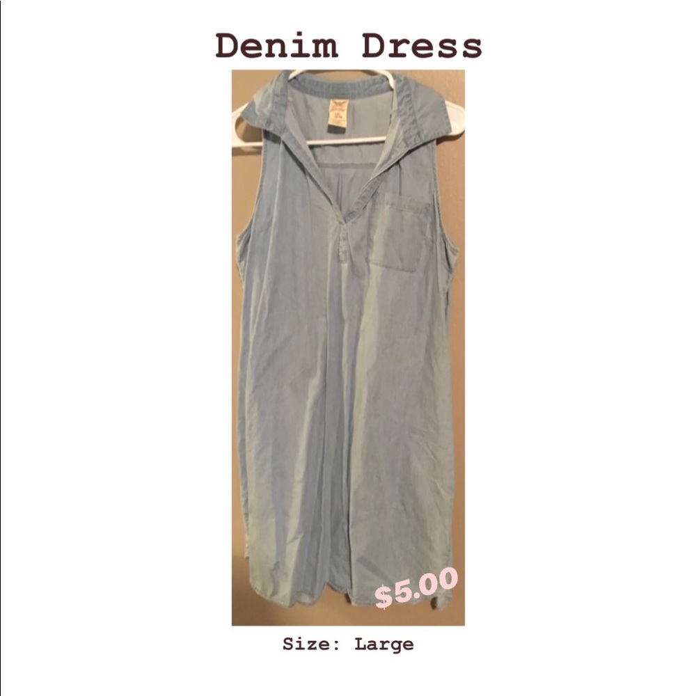 Denim Dress Sz Large